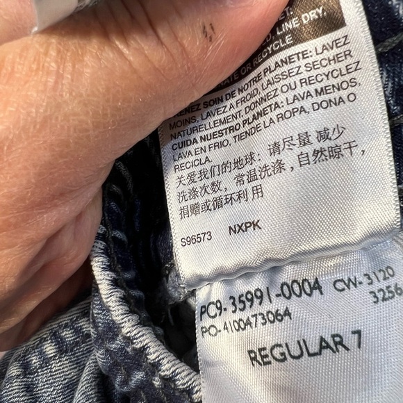 Denizen from Levi's Relaxed Fit Denim Jeans - Medium Blue Child Size 7 - Picture 4 of 13